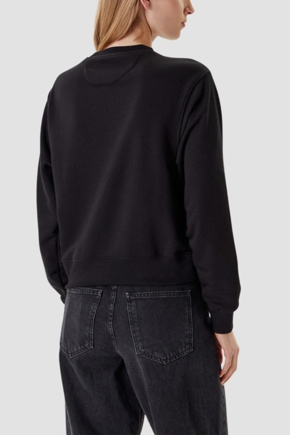 GUESS Czarna damska bluza Studded Love, Rozmiar M