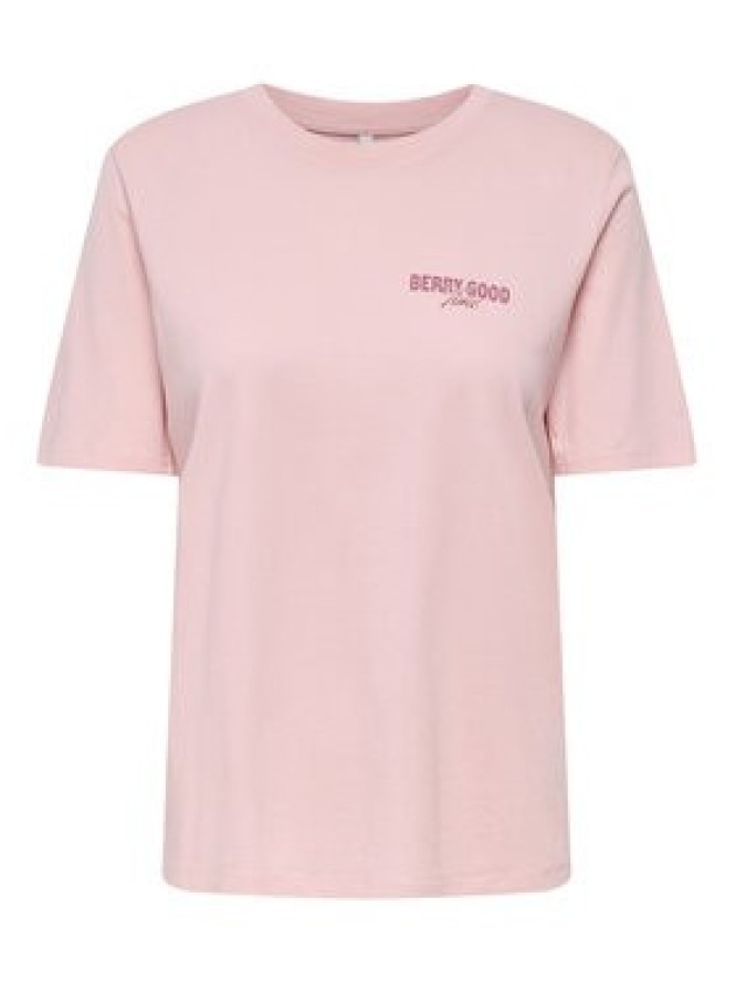 ONLY T-Shirt Lucy 15367829 Czerwony Regular Fit