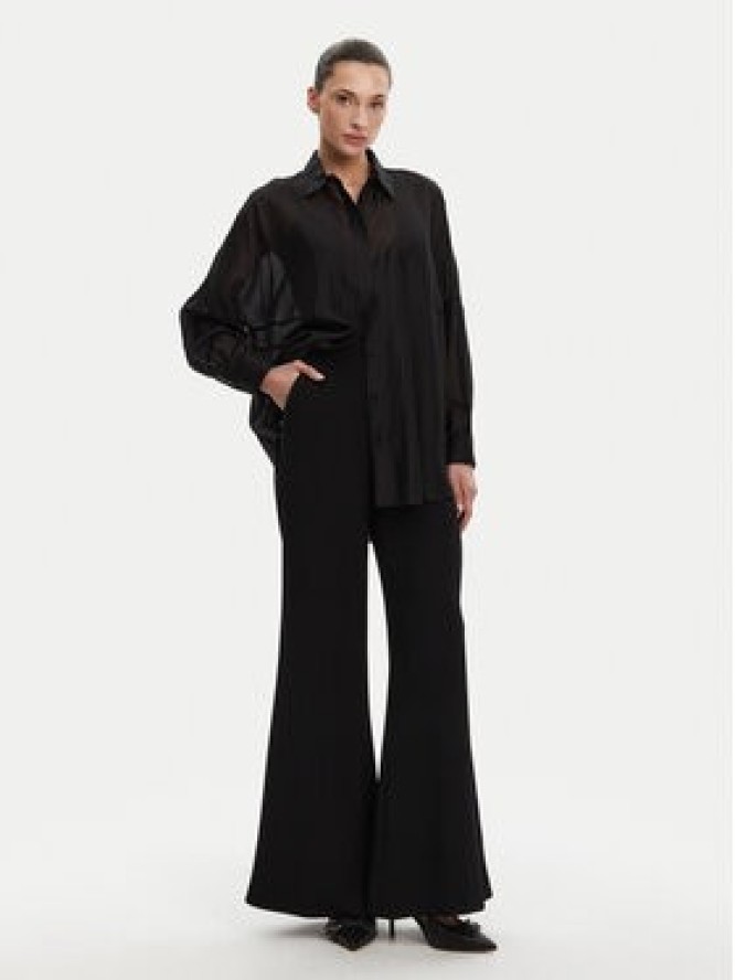 ACCESS FASHION Spodnie palazzo 53-5136-117 Czarny Regular Fit