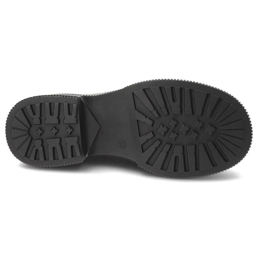 Czarne Mokasyny S.Barski Eleganckie Obuwie Damskie