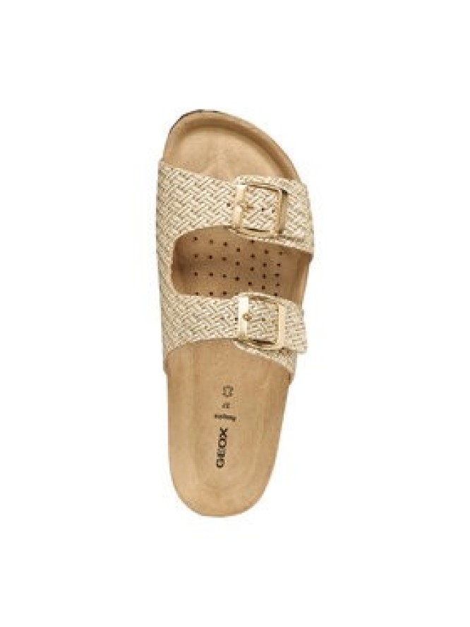 Geox Klapki D Brionia D35LSL 00047 C2012 Złoty