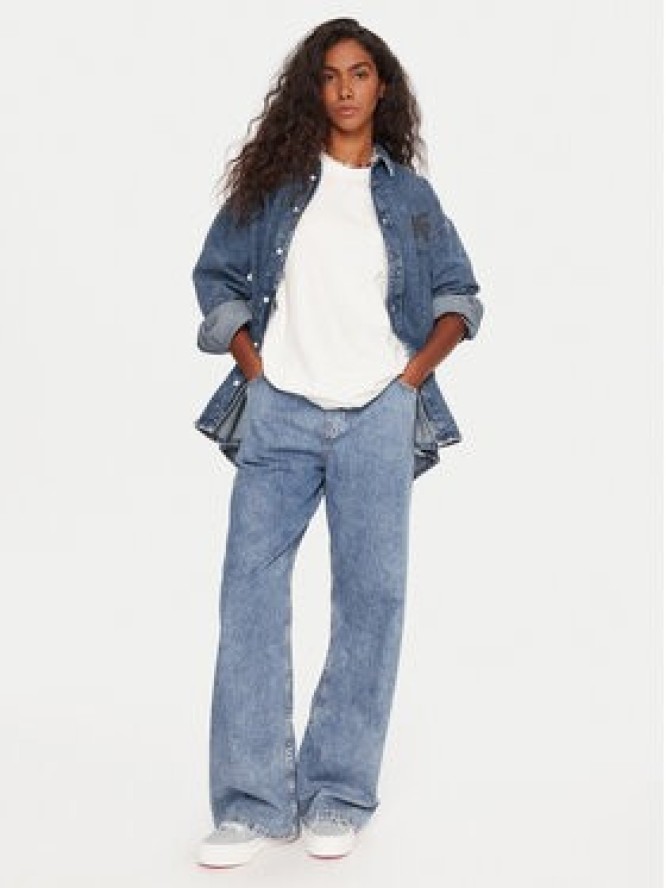 Roxy Jeansy Stunning ERJDP03313 Niebieski Relaxed Fit