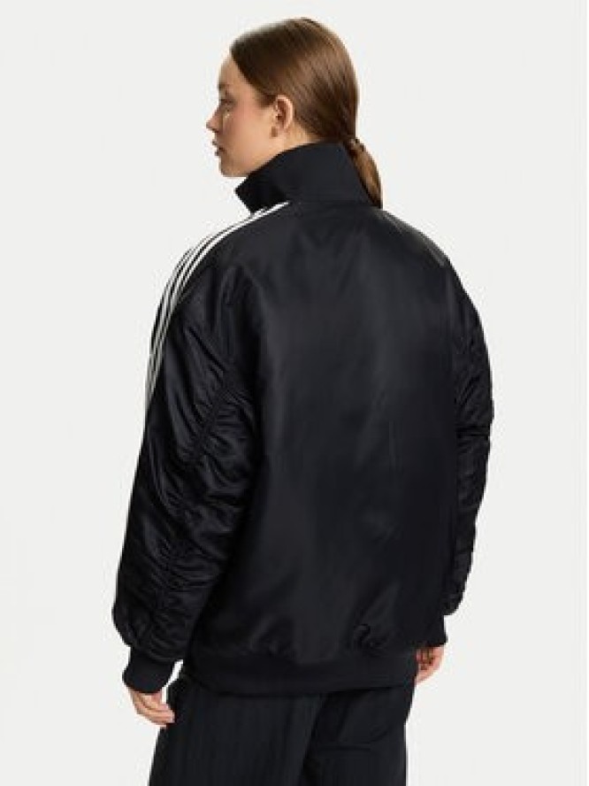 adidas Kurtka bomber Firebird JX2991 Czarny Oversize