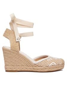 Guess Espadryle FLJCHY FAL04 Biały