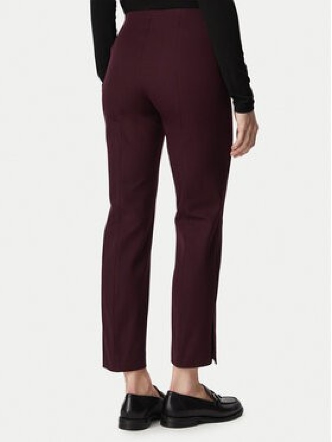 Tommy Hilfiger Spodnie materiałowe WW0WW51745 Bordowy Slim Fit