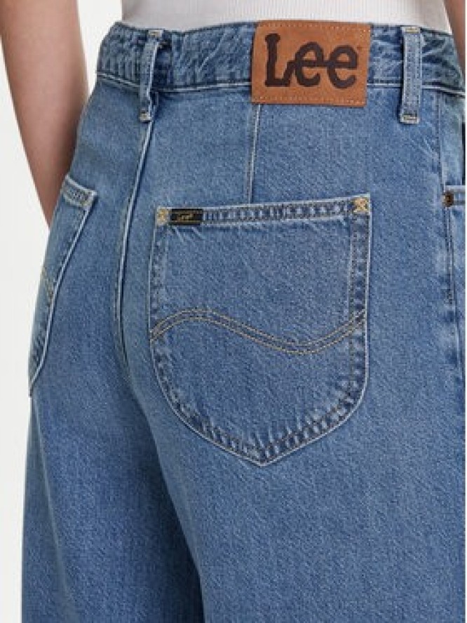 Lee Jeansy Stella 112371455 Niebieski Wide Leg