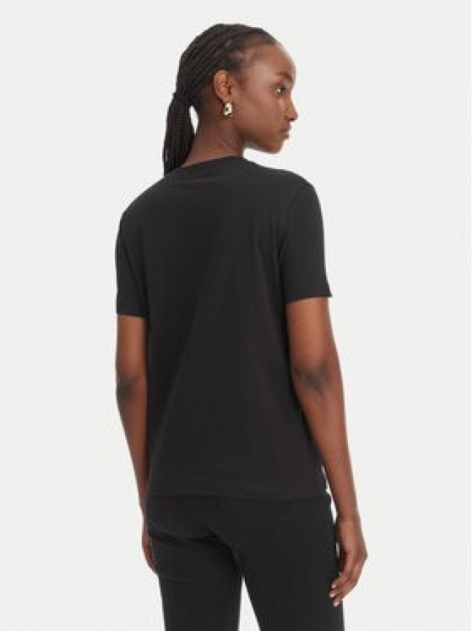 Versace Jeans Couture T-Shirt 80HAHE02 CJ00E Czarny Regular Fit