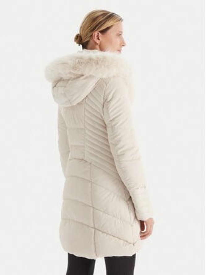 Guess Kurtka zimowa W4BL61 WGLZ0 Beżowy Slim Fit