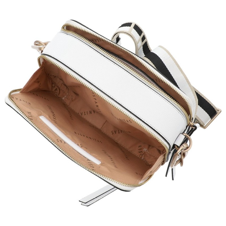 Biała Torebka Hispanitas Elegancka Damska Listonoszka