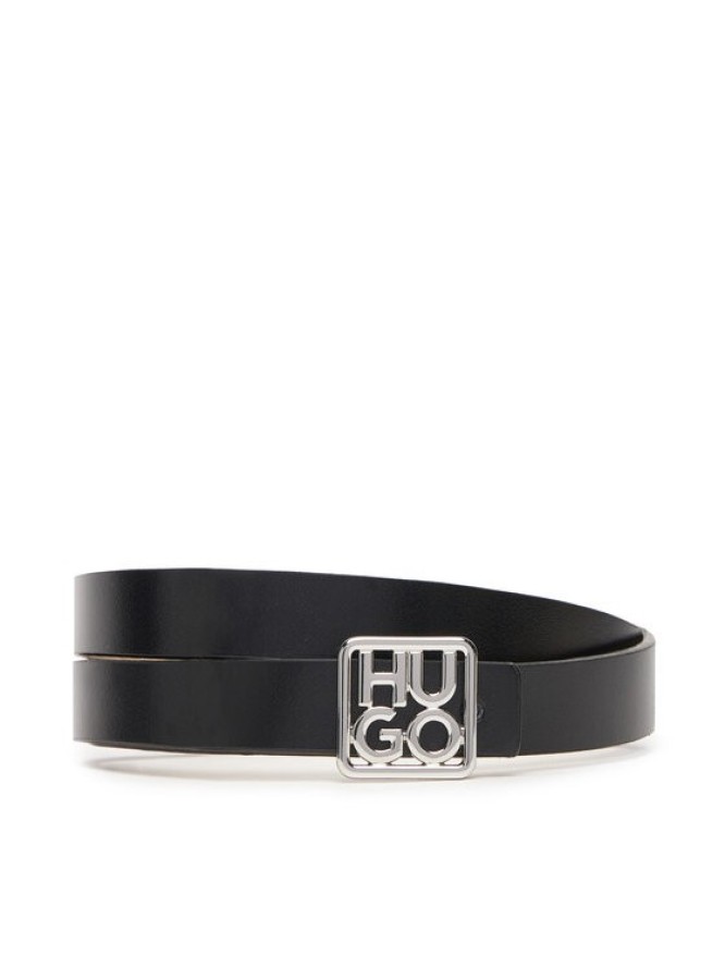 HUGO Pasek Damski 50548474 Czarny