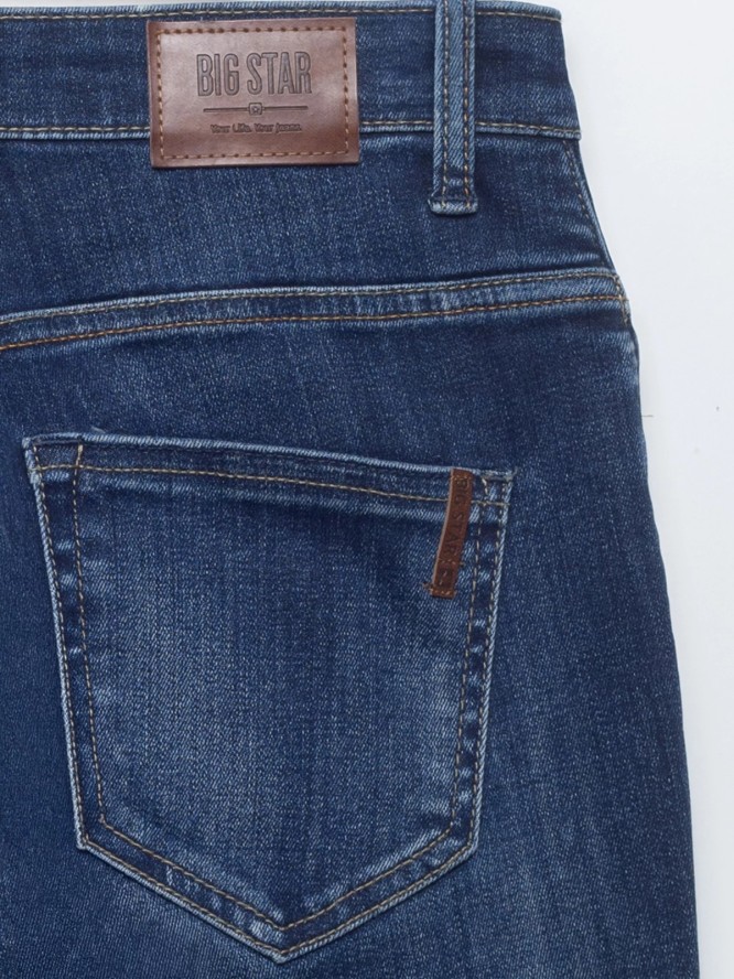 szorty damskie jeansowe niebieskie camille 454
