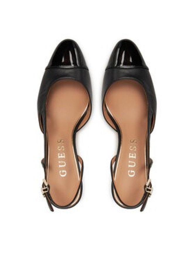 Guess Czółenka FLTLOI LEP05 Czarny