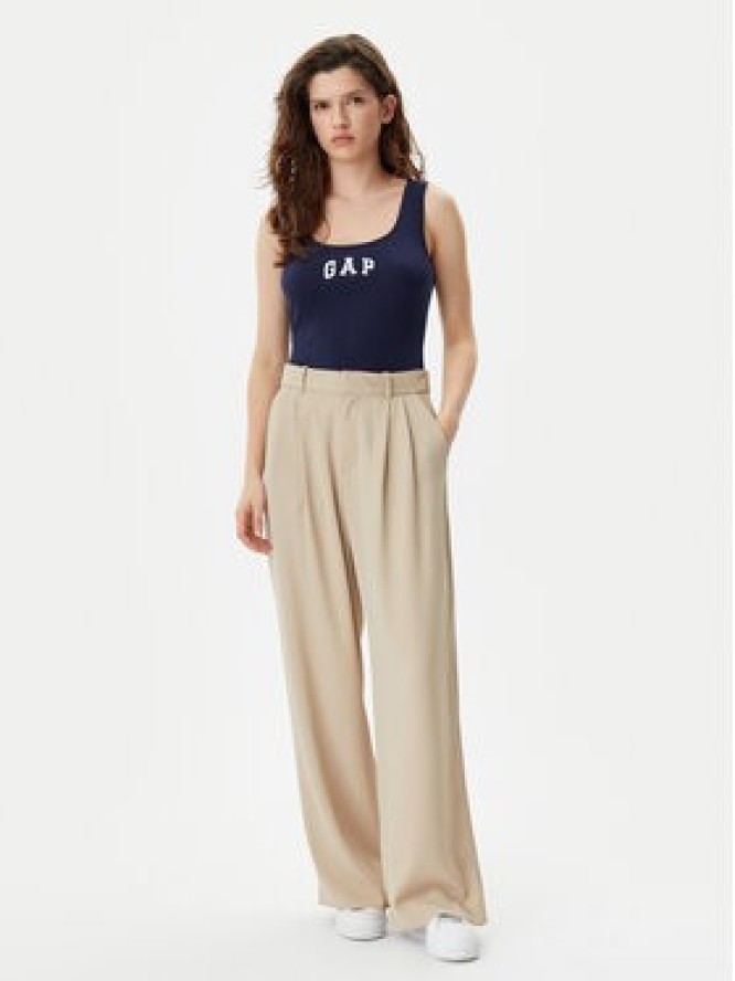 Gap Top 585421-00 Granatowy Slim Fit