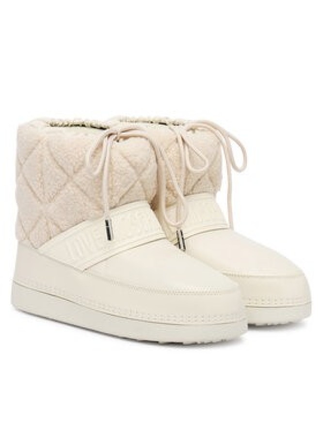 LOVE MOSCHINO Śniegowce JA24412G0NISJ Écru
