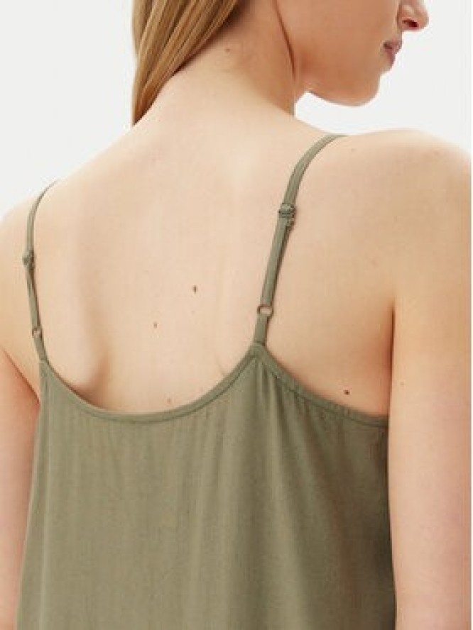 Pieces Sukienka letnia Pia 17151884 Zielony Loose Fit