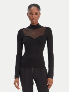 Guess Sweter W6RR45 Z4842 Czarny Regular Fit