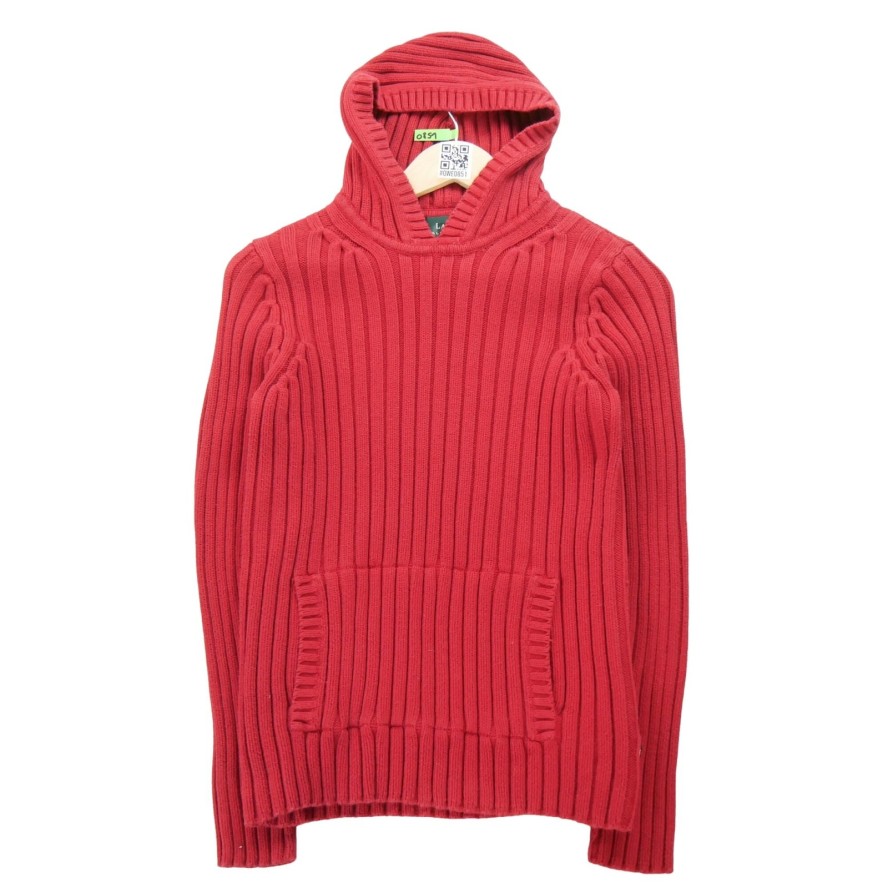 Damski czerwony sweter