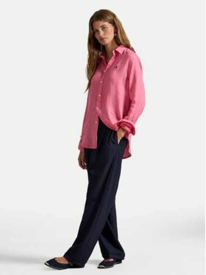 Polo Ralph Lauren Koszula 211970730504 Różowy Regular Fit