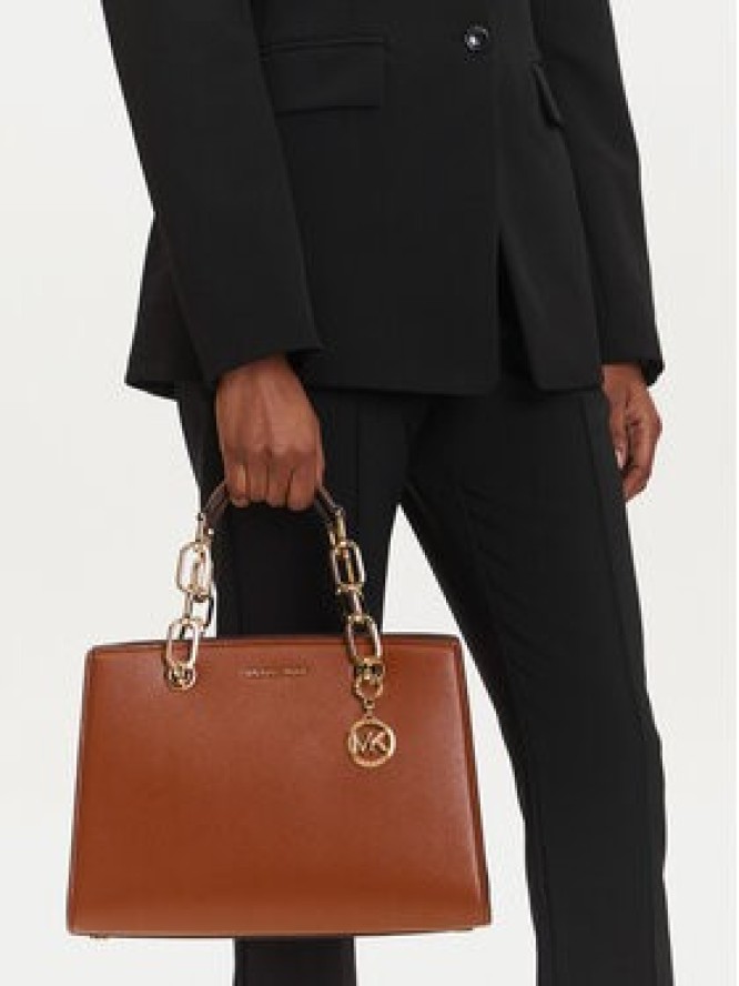 MICHAEL Michael Kors Torebka Cynthia 30S4GCYS2T Brązowy