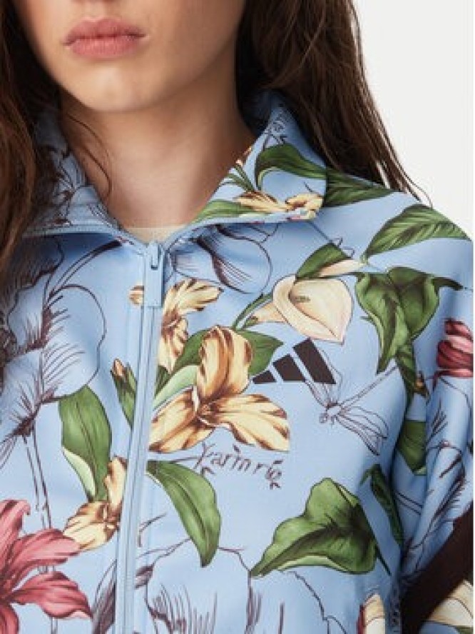 adidas Bluza X Frarm Rio House Of Trio Track Top KX0043 Niebieski jasny Regular Fit