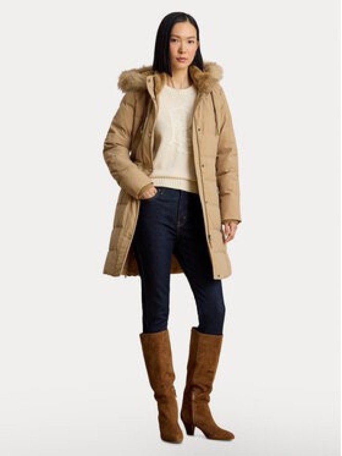 LAUREN RALPH LAUREN Kurtka puchowa 297957509007 Beżowy Regular Fit