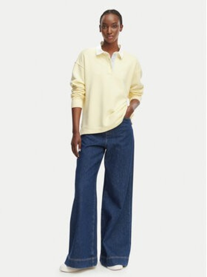 Gant Bluza 4201436 Żółty Regular Fit