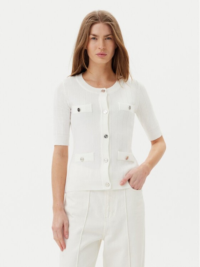 Artigli Kardigan ACMA001877 Écru Regular Fit