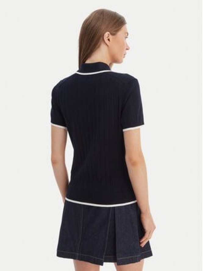 Lacoste Polo AF9430 Granatowy Regular Fit