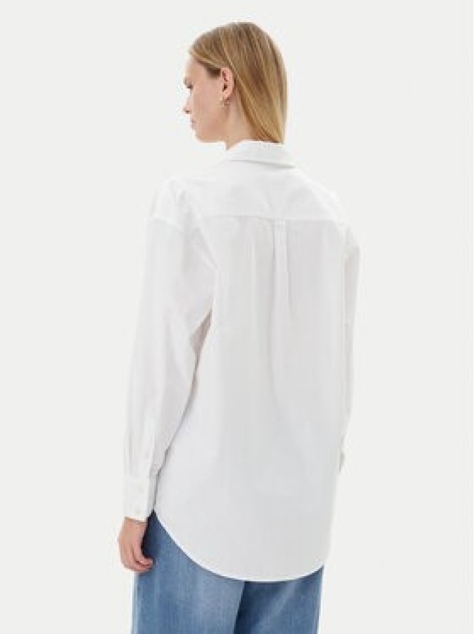 Guess Jeans Koszula W4YH22 WGCF1 Biały Relaxed Fit