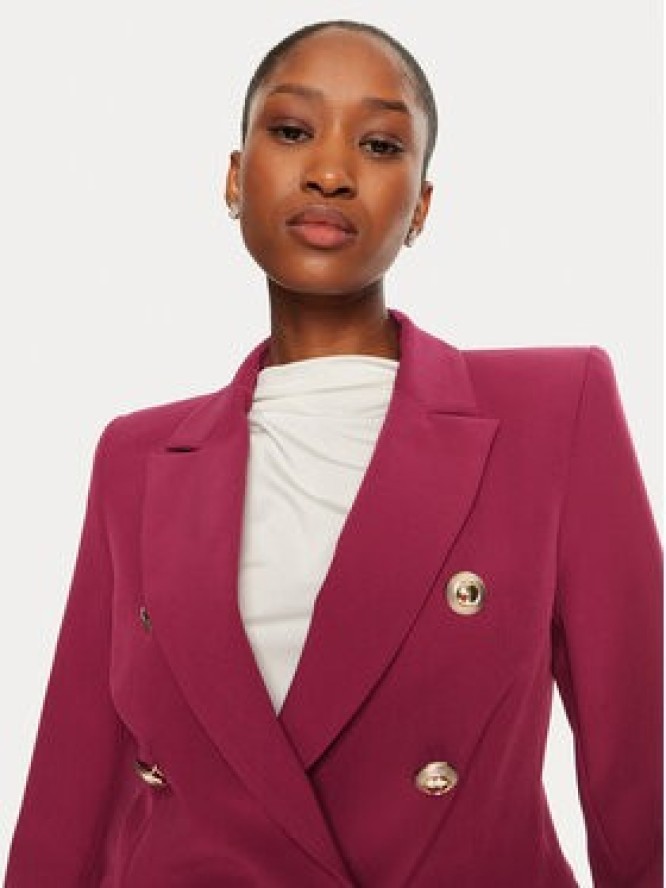 Rinascimento Marynarka CFC0119987003 Różowy Regular Fit