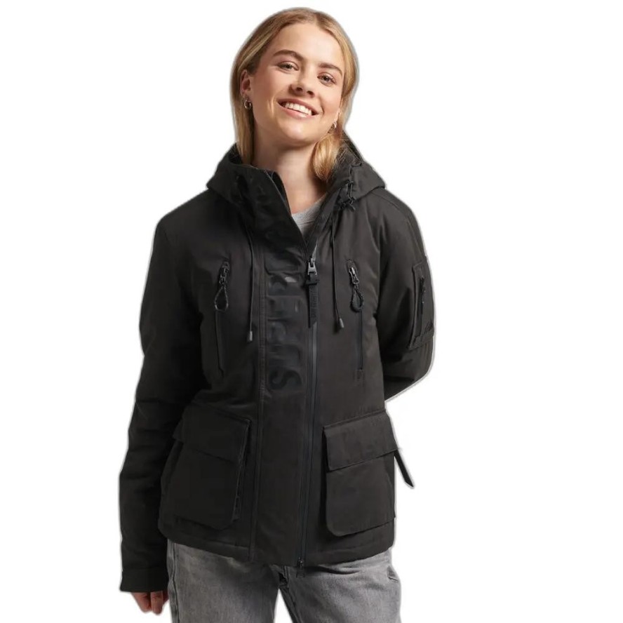 Damska kurtka wodoodporna z mikrofibry Superdry Wind Ultimate