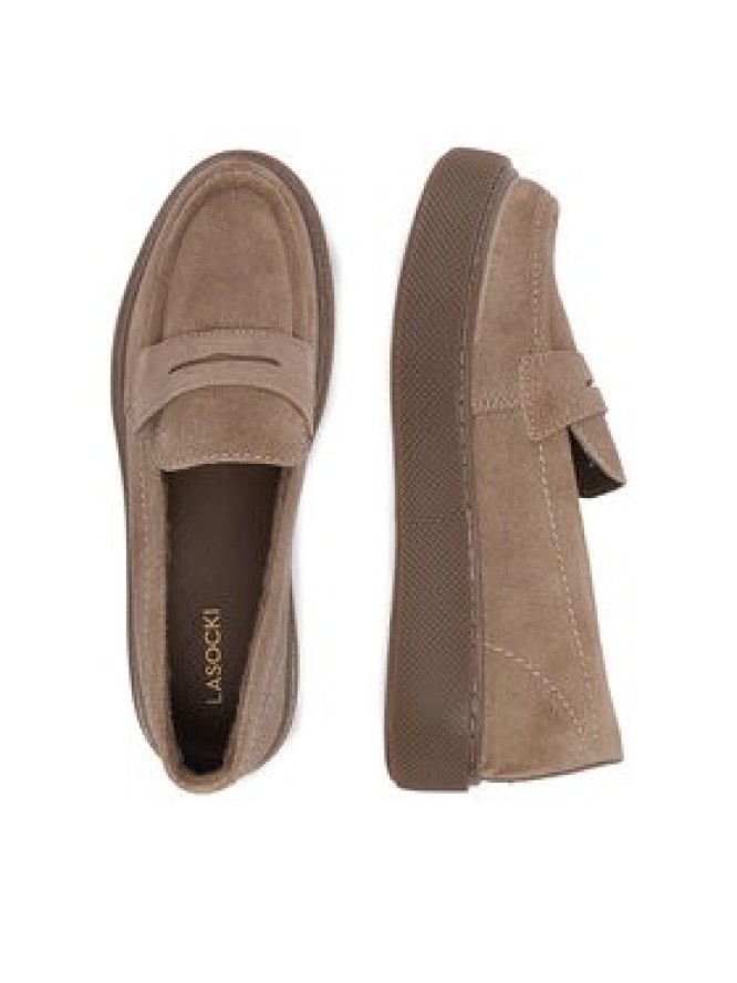 Lasocki Loafersy CEO-WI23-CRICKIT-06 Beżowy ciemny