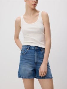 Jeansowe szorty - niebieski