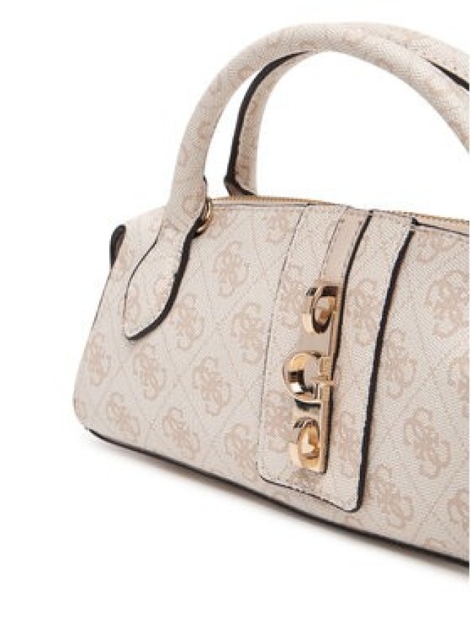 Guess Torebka Yvonne Logo Mini HWSG23 78760 Beżowy jasny