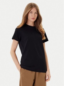 PINKO T-Shirt Start 101752 A2RD Czarny Regular Fit