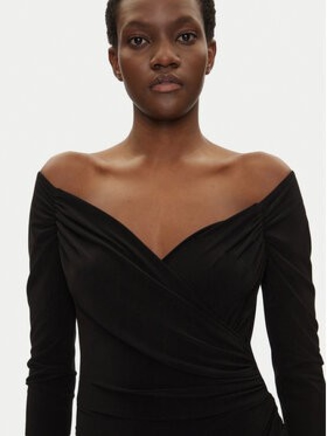 NORMA KAMALI Sukienka koktajlowa KK4243PLG84001 Czarny Regular Fit