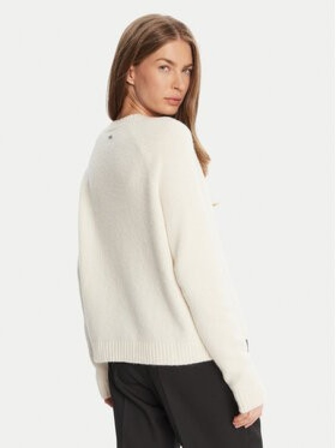 BOSS Sweter Febisan 50478315 Écru Regular Fit