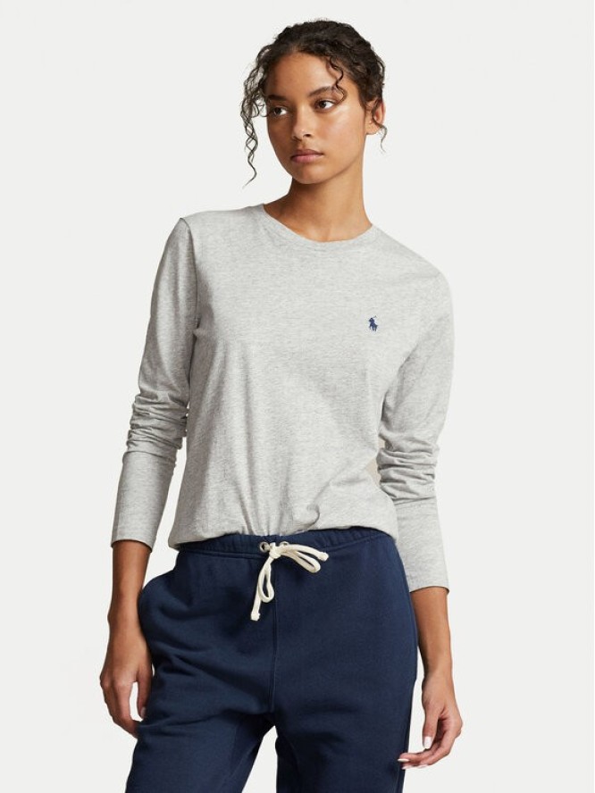 Polo Ralph Lauren Bluzka 211898699004 Szary Regular Fit