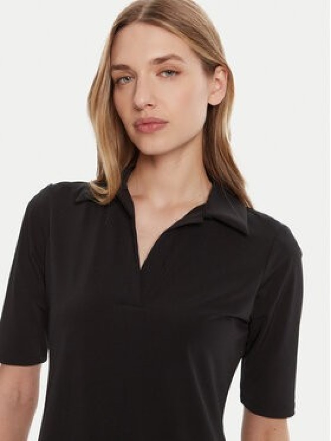 Calvin Klein Polo LV044C221G Czarny Slim Fit