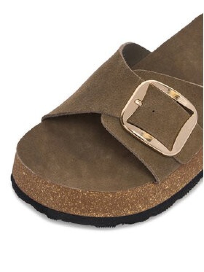 Lasocki Klapki CEO-W24Q19601-01 Khaki