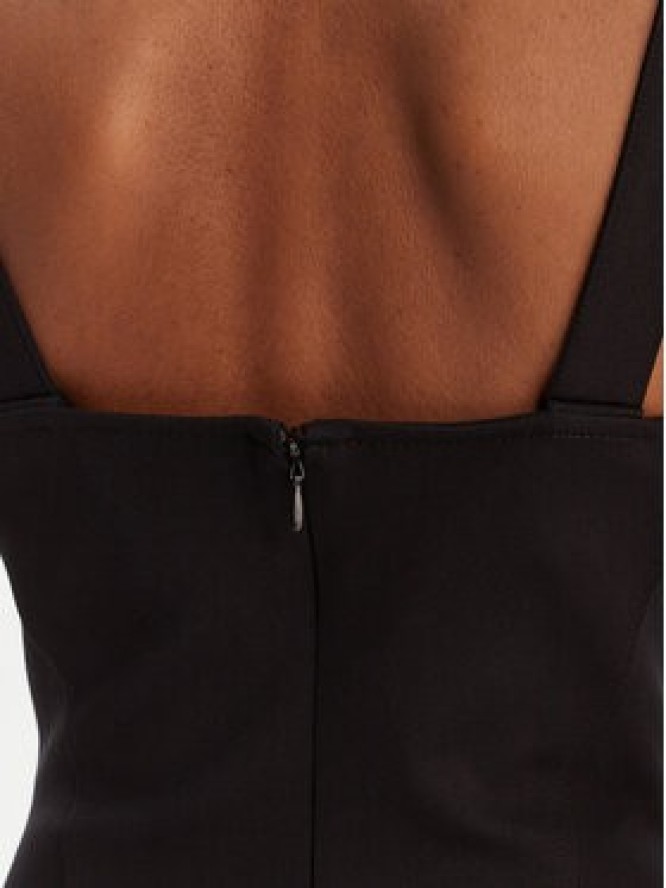 Versace Jeans Couture Sukienka koktajlowa 80HAO940 J0092 Czarny Slim Fit