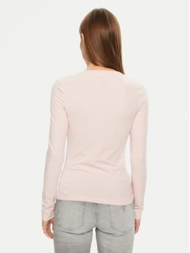 Guess Jeans Bluzka W4YI21 J1314 Różowy Regular Fit