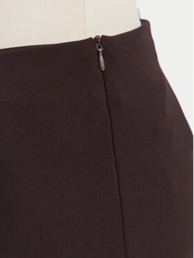 Rinascimento Spodnie palazzo CFC0130163003 Brązowy ciemny Wide Leg