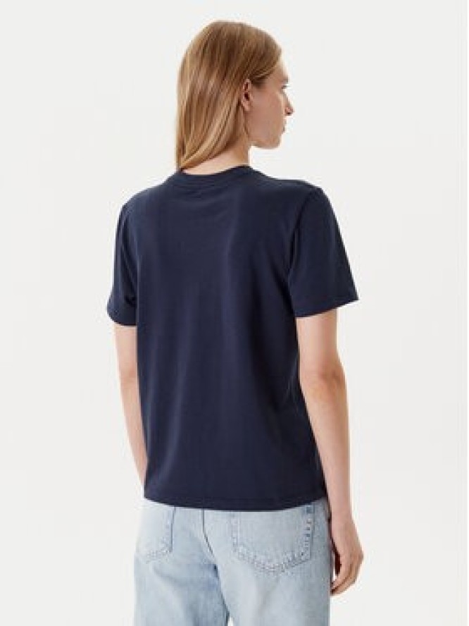 Calvin Klein Jeans T-Shirt LV047C855G Granatowy Regular Fit