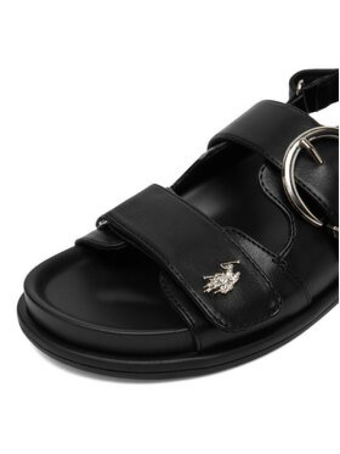 U.S. Polo Assn. Sandały EO-EDITH001W/6Y1 Czarny
