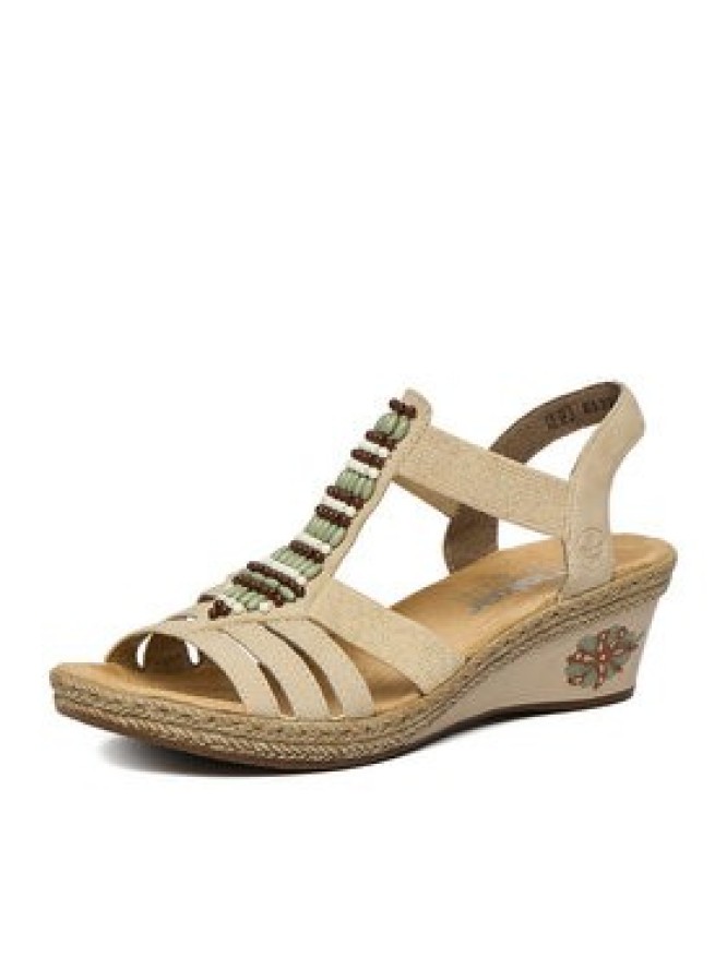 Rieker Sandały CEO-V2451-62 Beżowy