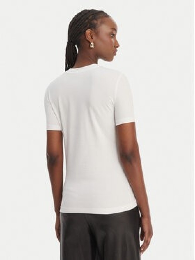 Versace Jeans Couture T-Shirt 80HAHE01 CJ02E Biały Slim Fit