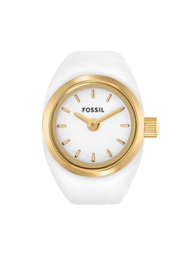 Fossil Zegarek Watch Ring ES5412 Biały