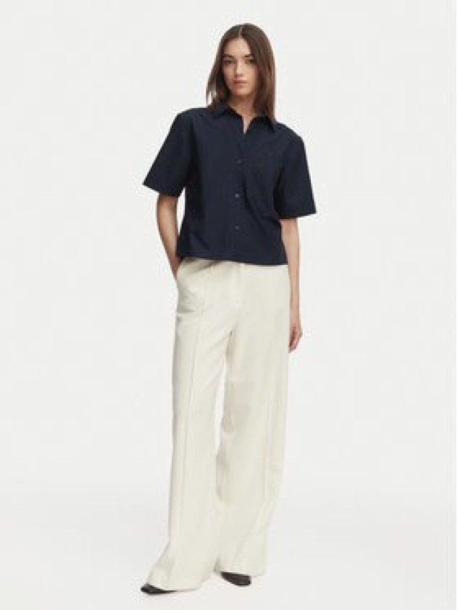 Tommy Hilfiger Koszula WW0WW48899 Granatowy Relaxed Fit