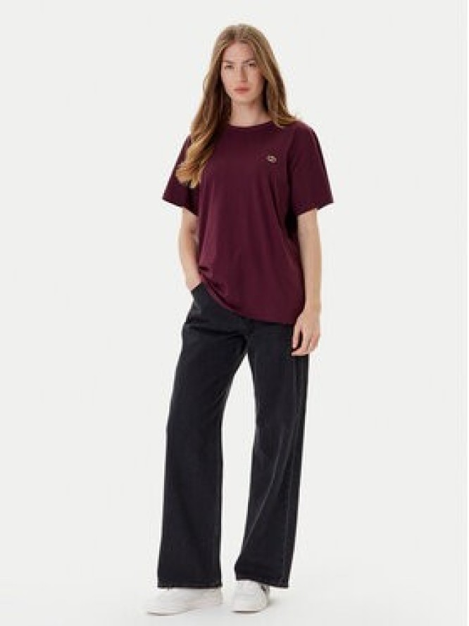 TWINSET T-Shirt 252TP2057 Bordowy Loose Fit